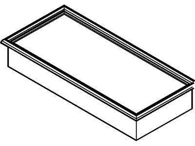 Ford 5C3Z-9601-AA Air Cleaner Element Assembly