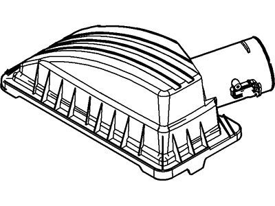 2011 Ford F53 Stripped Chassis Air Filter Box - 5C3Z-9661-C