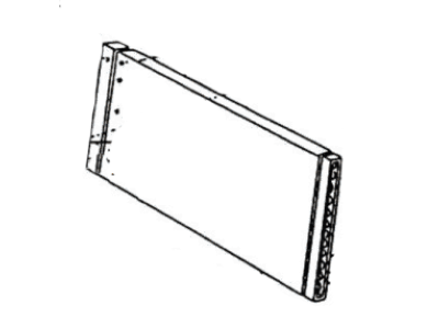Mercury Sable A/C Condenser - F6DZ19712A