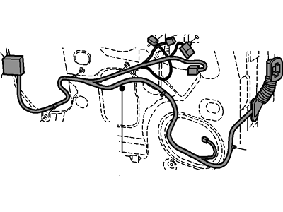 Ford 3L8Z-14631-CA Wire Assembly - Jumper