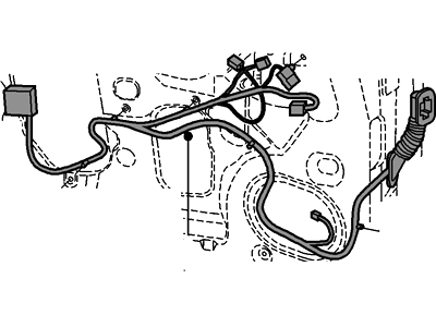 Ford 2L8Z-14631-CA Wire Assembly - Jumper