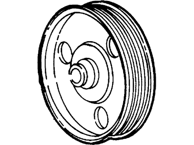 Ford F81Z-3A733-CA Pulley - Power Steering