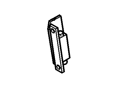 Lincoln Blackwood Door Hinge - 2C6Z-8426800-AA