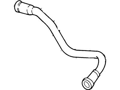 1991 Mercury Cougar PCV Valve Hose - E9SZ6758B