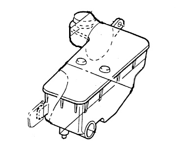 1992 Ford Mustang Washer Reservoir - E4SZ-17618-A