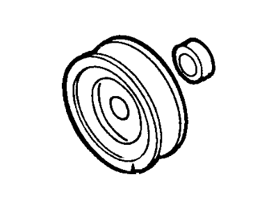 Ford F32Z10344B Pulley