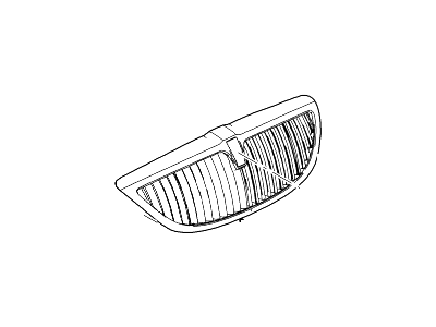 Ford 3W1Z-8200-AA Grille Assembly - Radiator