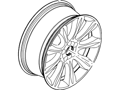 2013 Lincoln MKT Spare Wheel - DE9Z-1007-B