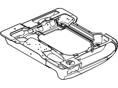 Ford 6W7Z-5463101-A Frame And Spring - Front Seat Cushion