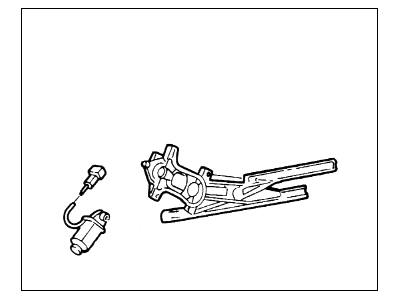 2005 Ford Excursion Window Regulator - 5C3Z-7827000-AA