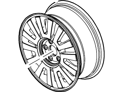 2009 Mercury Sable Spare Wheel - 8A4Z-1007-A