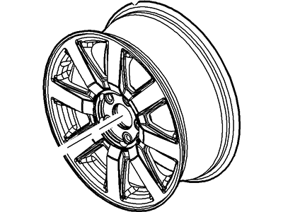 Ford 9G1Z-1007-A Wheel Assembly