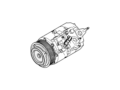 Ford BB5Z-19703-C Compressor Assembly