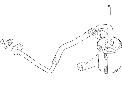 2008 Ford Taurus A/C Accumulator - 8A5Z-19959-A