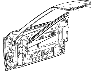 Ford 5G7Z-6320125-AA Door Assembly - Front