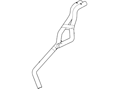 Mercury Cooling Hose - 6L2Z-18472-CA