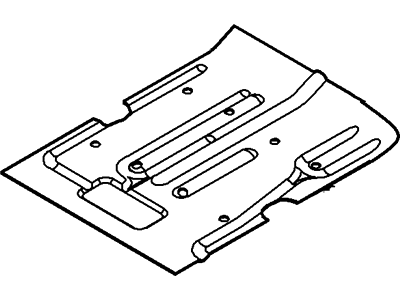 Ford 4L1Z-7811172-A Insulator - Floor