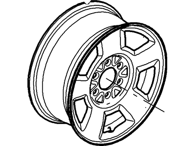 Ford 2L1Z-1015-AB Wheel Assembly
