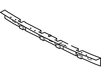 Ford 1S4Z-17C945-AA Bumper Assembly - Rear