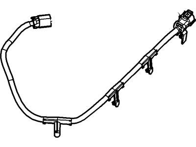 Ford 5R3Z-9D353-AA Wiring Assembly