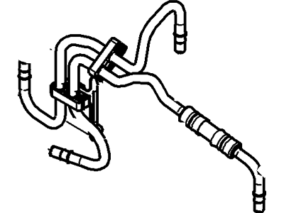 Ford 9L8Z-7R081-A Hose And Bracket Assembly