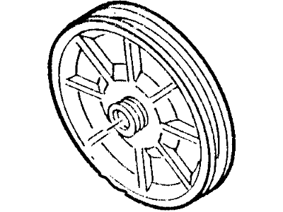 Ford F6ZZ-3A733-A Pulley - Power Steering