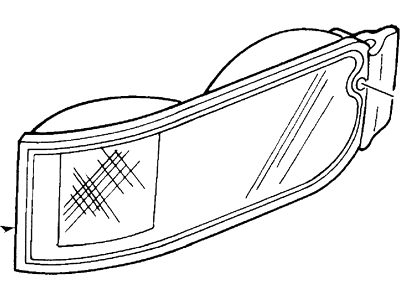Ford Crown Victoria Side Marker Light - XW7Z-15A201-AA