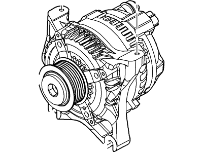 2005 Ford Mustang Alternator - 7R3Z-10346-BRM