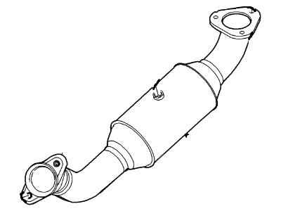 Ford GT Catalytic Converter - 4G7Z-5E213-DA