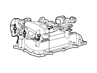 2005 Lincoln Aviator Intake Manifold - 2C5Z-9424-ED