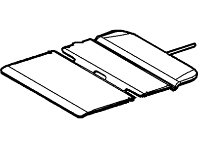 Ford 6C3Z-14D696-A Heating Element Assembly