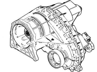 Ford 9L3Z-7A195-BA Transfer Case Assembly