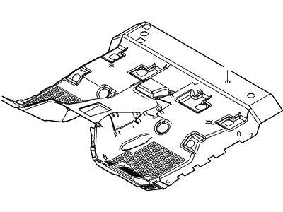 Ford 8C3Z-2513010-CB Mat - Floor