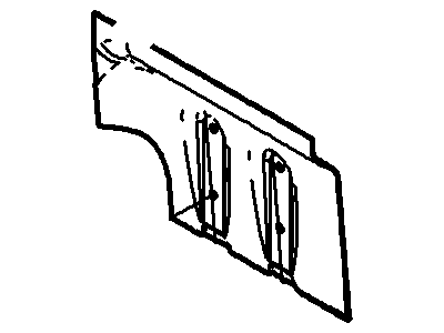 Ford F5UZ-9A032-A Heat Shield