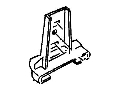 Ford F87Z18888AA Bracket Assembly Radio