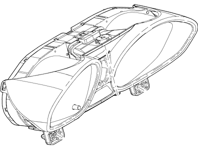 Ford DE8Z-10849-AA Instrument Cluster