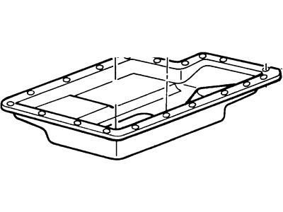 Ford F Super Duty Transmission Pan - F6TZ-7A194-A