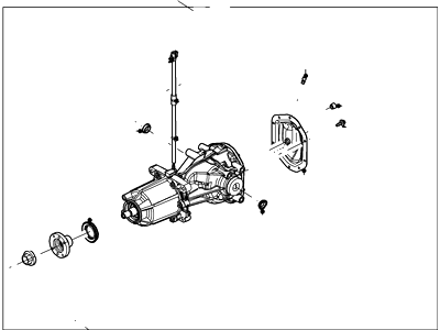 Ford 9E51-4000-AC Axle Assembly - Rear