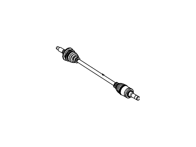 Ford AE5Z-4K139-A Shaft Assembly - Rear Axle