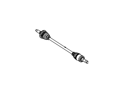 Mercury Axle Shaft - AE5Z-4K139-A