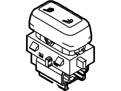 Lincoln Seat Heater Switch - 7A1Z-14D695-AA