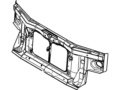 Ford Explorer Radiator Support - 6L2Z-16138-AA