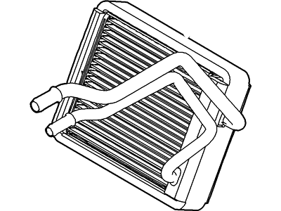 Mercury Heater Core - 5F9Z-18476-DA