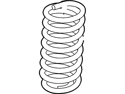 1998 Ford E-250 Coil Springs - F2UZ-5310-L