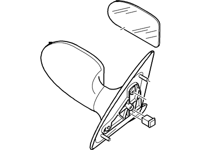 Ford Focus Car Mirror - 6S4Z-17682-BACP
