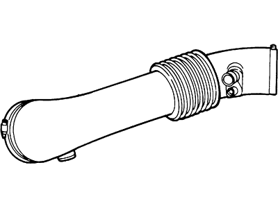 2002 Ford Excursion Air Intake Coupling - XC3Z-9B659-AA