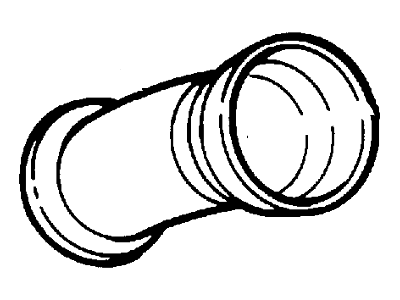 2002 Ford Excursion Air Intake Coupling - XC3Z-9C675-AA