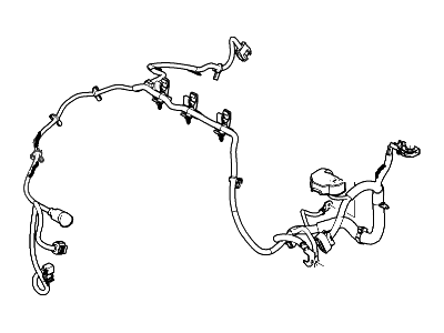 Ford BA5Z-14300-BA Battery Cable Assembly