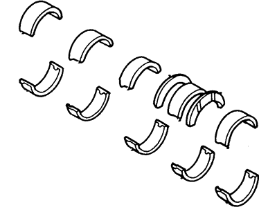 Ford F52Z6333AA Bearing Crankshaft Main