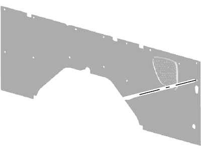 Ford CK4Z-6131013-GA Trim - Load Compartment